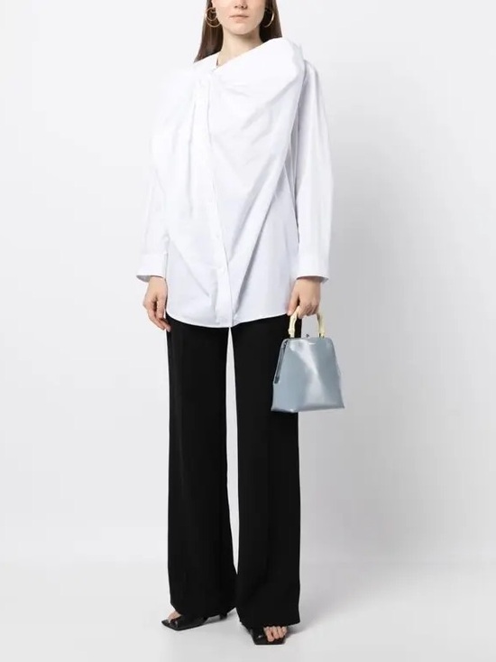 Jnby Tops - BNWT JNBY Bow Detail long sleeve button down
